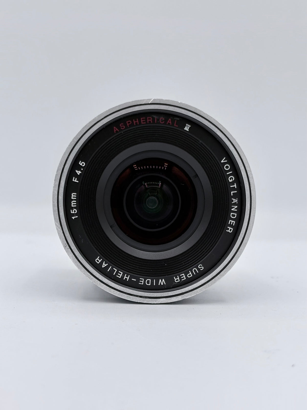Voigtlander 15mm 4.5 Aspherical III Serial 08562769